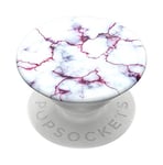 PopSockets PopGrip - Support et Grip pour Smartphone et Tablette avec un Top Interchangeable - Blood Marble