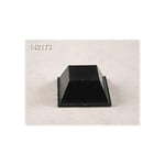 Hammond Electronics 1421T3 Lot de 24 pieds adhésifs ronds Noir Ø 12,7 mm x 5,8 mm