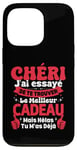 Coque pour iPhone 13 Pro Chéri J'ai Essayé De Te Trouver Cadeau Saint Valentin Amour