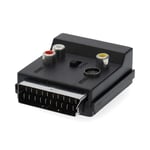 Nedis SCART-adapter hane till S-Video hona /SCART hona/3x RCA hona