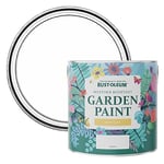 Rust-Oleum White Mould-Resistant Garden Paint In Matt Finish - Cotton (White) 2.5L