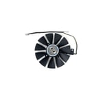 ventilateur de refroidissement de FDC10U12S9-C de 87MM PLD09210S12HH GTX1060 GTX1070 pour ASUS GTX 1060 1070 RX 480 foulant la carte T129215SU ventilateur de refroidisseur - Type black B-Fan FDC