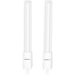 Osram - dulux S11 Ampoule led pour culot G23, 6 watt, 630 lumen, blanc chaud (3000K), en remplacement de l'ampoule Dulux conventionnelle 11W