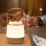 One Fire Night Light Kids, 12 White Noise+35 RGB Lightings Baby Night Light Kids