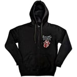 The Rolling Stones Unisex Adult Hackney Diamonds Track List Full Zip Hoodie - S