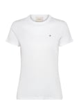 Calvin Klein Ck Emb Graphic Slim T-Shirt Vit