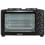 electriQ 30L Mini Oven with Dual Hotplates