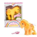 Butterscotch Classic Pony, My Little Pony, Basic Fun, 35323, cadeaux rétro de poneys pour filles et garçons, jouets de licornes pour garçons et filles à partir de 3 ans