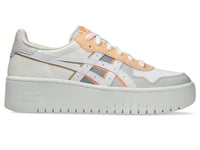 ASICS Femme Japan S PF Sneaker, Crème Blanche, 42 EU