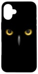 iPhone 16 Plus Big Owl Eyes beautiful owl lover wild bird of the night cool Case