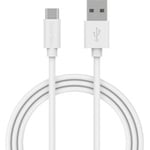 Smartline LADDKABEL USB-C VIT 2M