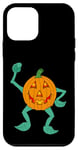 Coque pour iPhone 12 mini Orange Happy Jack O'Lantern