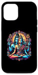 iPhone 12/12 Pro Lord Shiva Durga Hindu God Mahadeva Goddess Goddess Parvati Case