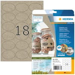 Herma etikett Silphie A4 oval 63,5x42,3 (360)