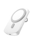 Power Bank Ring Holder 20W 6000mAh JR-W030 (white) Powerbank - Hvid - 6000 mAh