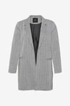 Vero Moda Curve - Kavaj vmcSilva LS Long Blazer Cur - Svart