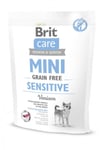 Brit Care Mini Sensitive kuivaruoka koirille, 2 kg