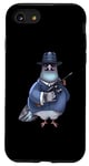 Coque pour iPhone SE (2020) / 7 / 8 Gangster de pigeon amusant | Pigeon amoureux des oiseaux