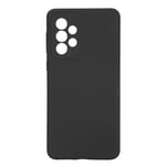 Essentials Samsung Galaxy A33 silicone back cover, Black