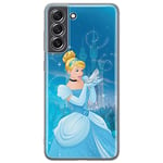 ERT GROUP mobile phone case for Samsung S21 FE original and officially Licensed Disney pattern Cindrella 001 optimally adapted to the shape of the mobile phone, case made of TPU