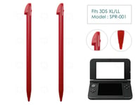 2 x Red Stylus for Nintendo 3DS XL/LL Plastic Stylus Replacement Parts Pen part