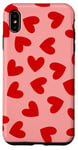 Coque pour iPhone XS Max maneater coeur amour valentines rouge rose mignon rétro girly y2k