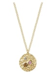 Bud To Rose Ridge Crystal Necklace Guld