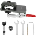 Gnctools - Gabarit de perçage de charnière de 35 mm pour le bricolage du bois. Offre exclusive