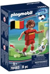 Playmobil Sports Action 70483 Belgian Football Player Figures NEW BOXED FIGURE