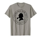 Sherlock Holmes Quotes 221B Baker St. British Detective T-Shirt