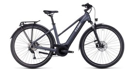 Vtc electrique cube touring hybrid one 625 trapeze shimano alivio 9v 625 wh 700 mm gris 2023