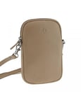 ADAPELL Phone Bag 18 x 11 x 2 cm avec poignée Extensible Taupe, Taupe, Talla única, Décontracté