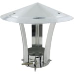 Chapeau anti pluie cheminée terminal vertical poele granulés bois pellet capot conduit fumée couvercle capuchon pour four