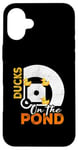 iPhone 16 Plus Ducks on the Pond Baseball Field Softball Saying Graphic Case