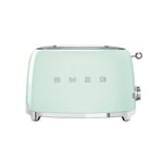 Smeg 2 Slice Toaster in Pastel Green