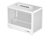 Deepcool Ch160 Mesh Wh - Mini-Itx - Ingen Strömförsörjning (Atx / Ps/2 / Sfx / Sfx-L) - Vit - Usb/Ljud