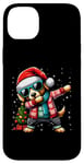 iPhone 14 Plus Dabbing Dog Sunglasses Dog Animal Dab Dance Christmas Case