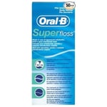 Oral-B SuperFloss Super Dental Floss For Braces Bridges 50 Pieces - 017369