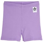 Mini Rodini Solid Rib Sweat Shorts Bike Purple | Lila | 80/86 cm