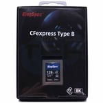 Compact Flash Express Cfexpress Comme B 128gb 8k 1300mbps Carte Mémoire Vidéo _