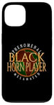 Coque pour iPhone 13 Phénoménal Black Horn Player Melanated