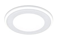 Trio Leuchten 652410131 Luminaire, Plastique, Blanc, Durchmesser 14,8cm