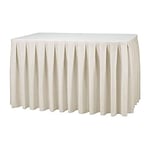 Gastro Uzal Skirting Skirting Jupe de Cave Écru 410 x 73 cm