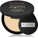 Eveline Cosmetics Wonder Match compact powder SPF 30 shade 02 8 g