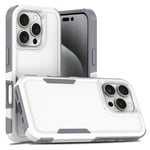 tectTech Off-road Hybridskal iPhone 16 Pro vit