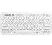 Logitech K380 Multi-Device Bluetooth Keyboard - tastatur - Tysk - elfenbenshvit Inn-enhet