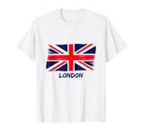 Vintage Lovers UK ENG Union Jack Flag City London T-Shirt