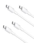 cable USB C vers USB C (0,9 m),(60 W/3 A) 310 Câble de charge USB C pour iPhone 15,Samsung Galaxy S23,iPad Pro 2021,iPad Mini 6,iPad Air 4,MacBook Pro 2020,Switch (USB 2.0)