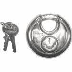 Hänglås trimax - Rostfritt stål silver lock 70mm