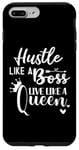 iPhone 7 Plus/8 Plus I am the Boss Queen Mom Hustle Like a Boss Live Like a Queen Case